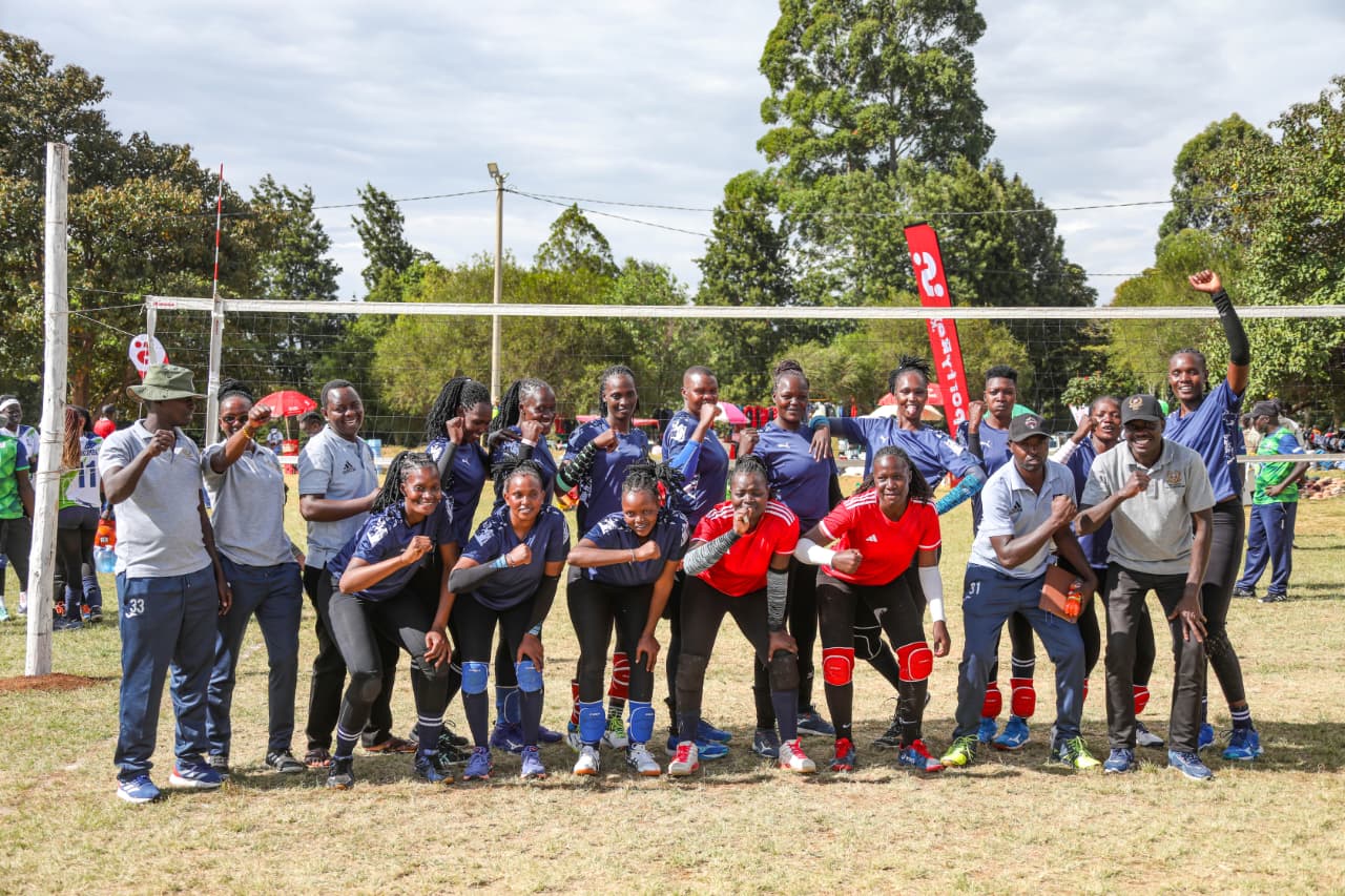 DCI Volleyball Queens Secure Silver at Kipchumba Karori International Tournament.
