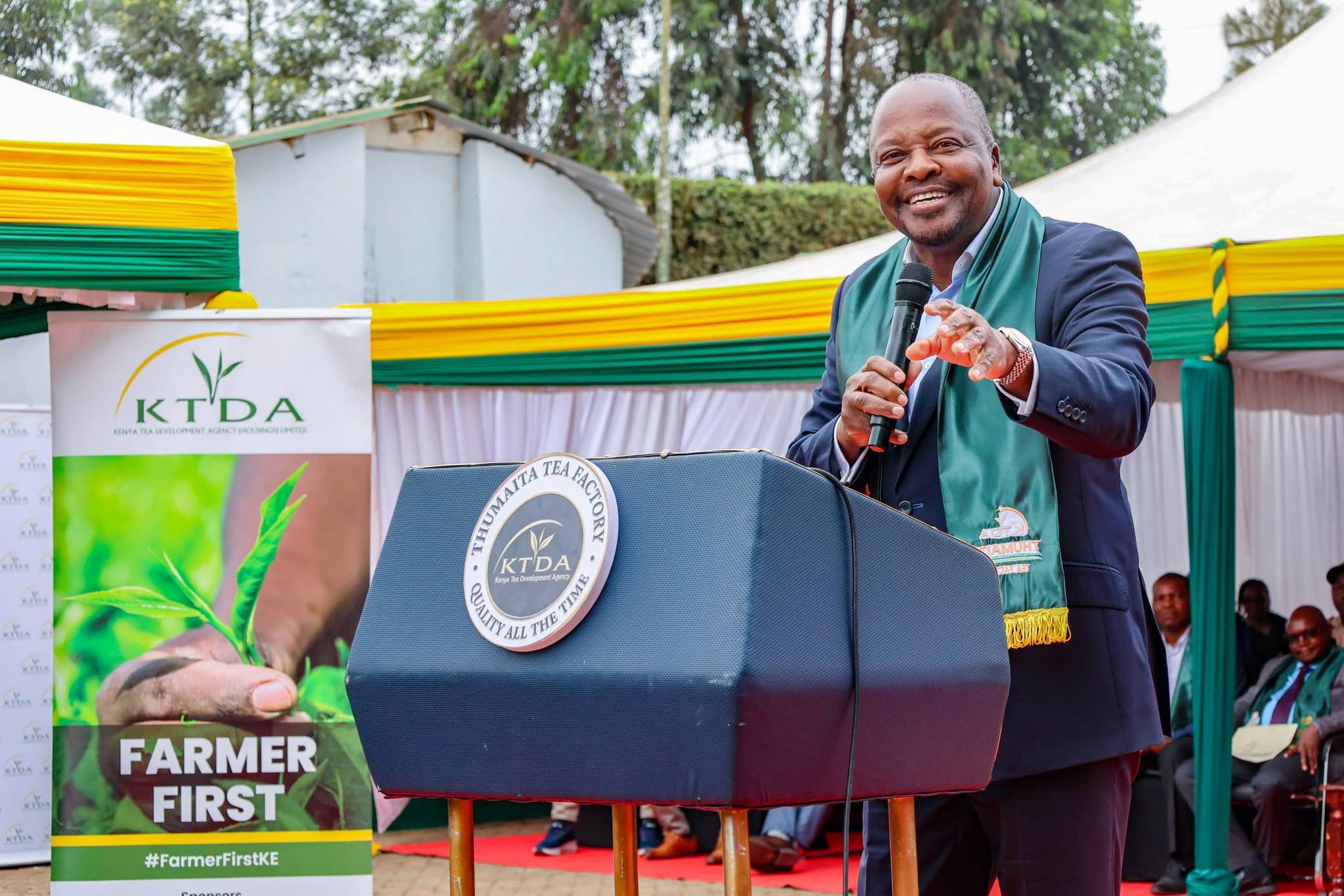 CS Kagwe Hands Kirinyaga Farmers Africa’s First Japanese Sencha Tea Factory.