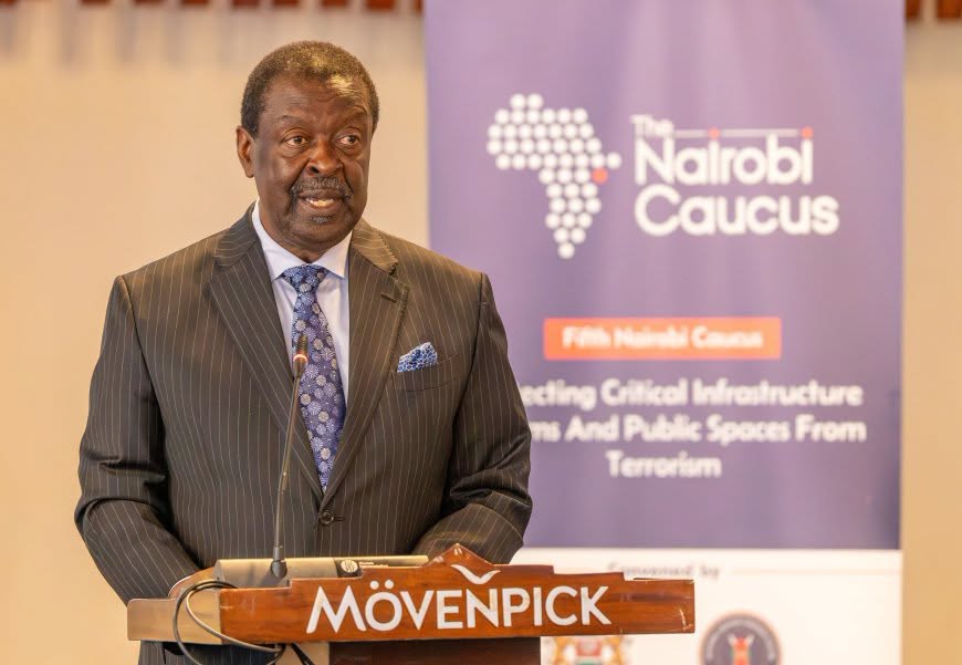 Mudavadi: Kenya Must Move From Reactive Security to Proactive Defence.